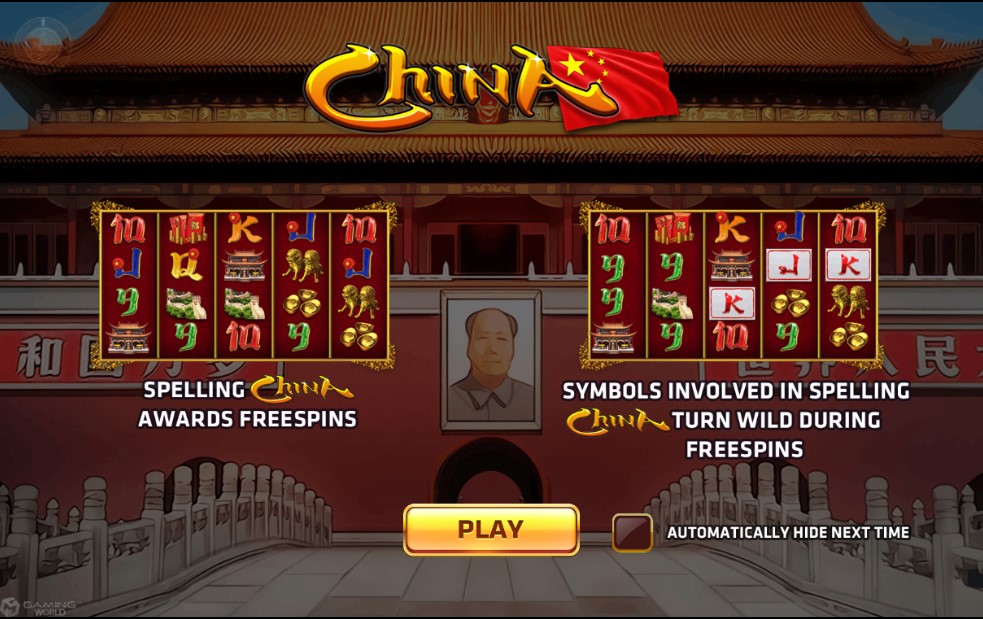 china slot